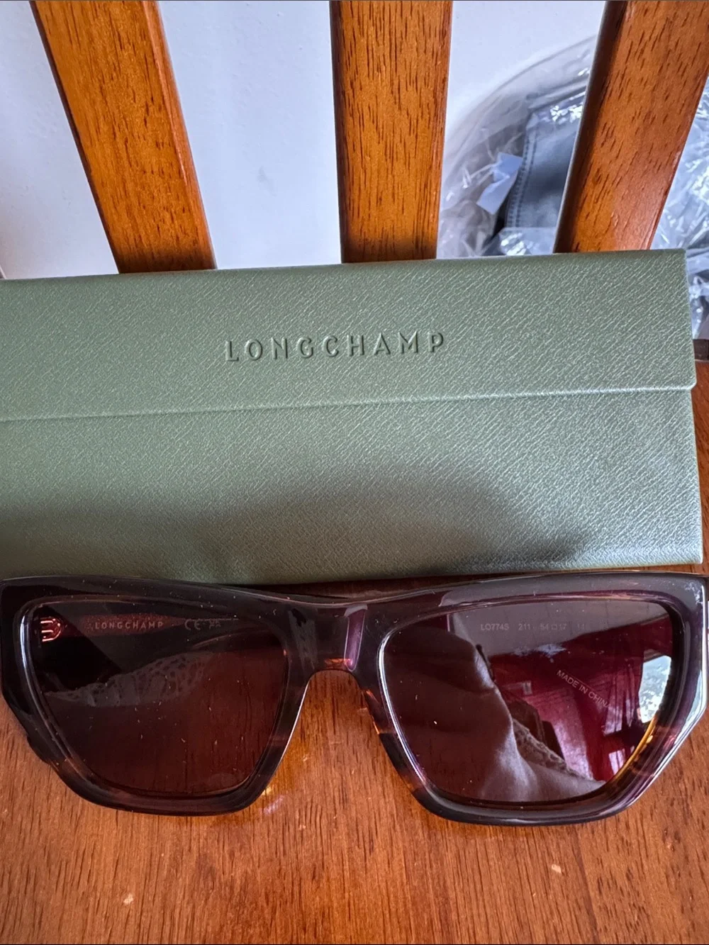 Longchamp Dark Brown LO774S Sunglasses